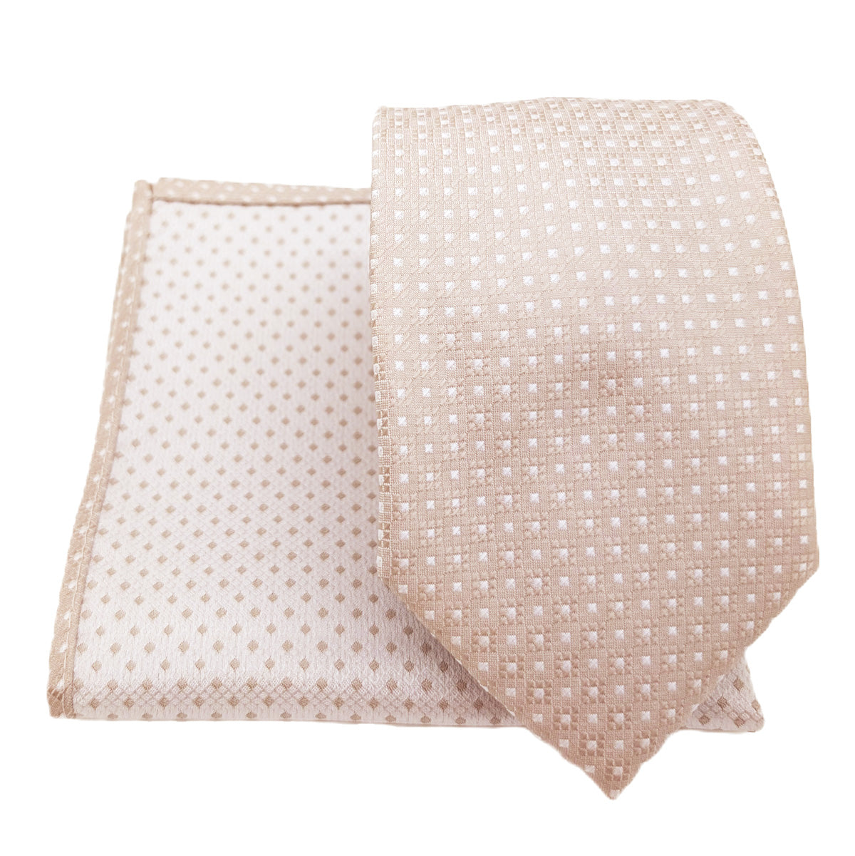 Oyster Diamonds Pocket Square