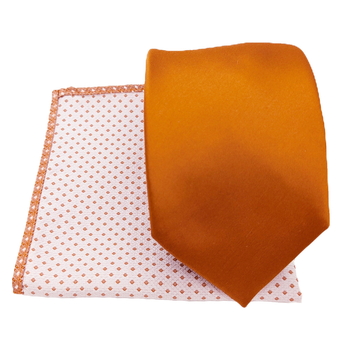 Mix and Match - Spice Patterned & Spice Wedding Tie Set