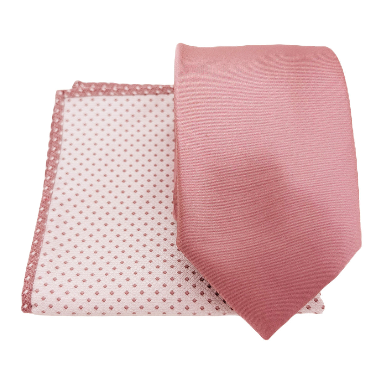 Mix and Match - Desert Rose Patterned & Desert Rose Wedding Tie Set