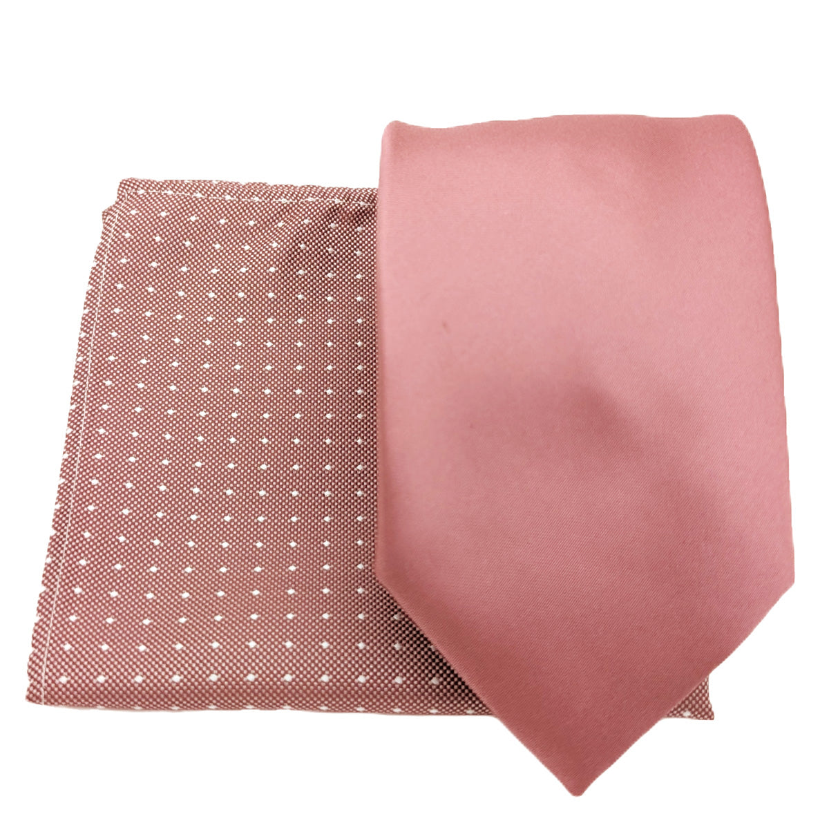 Desert Rose Pin Dots Pocket Square