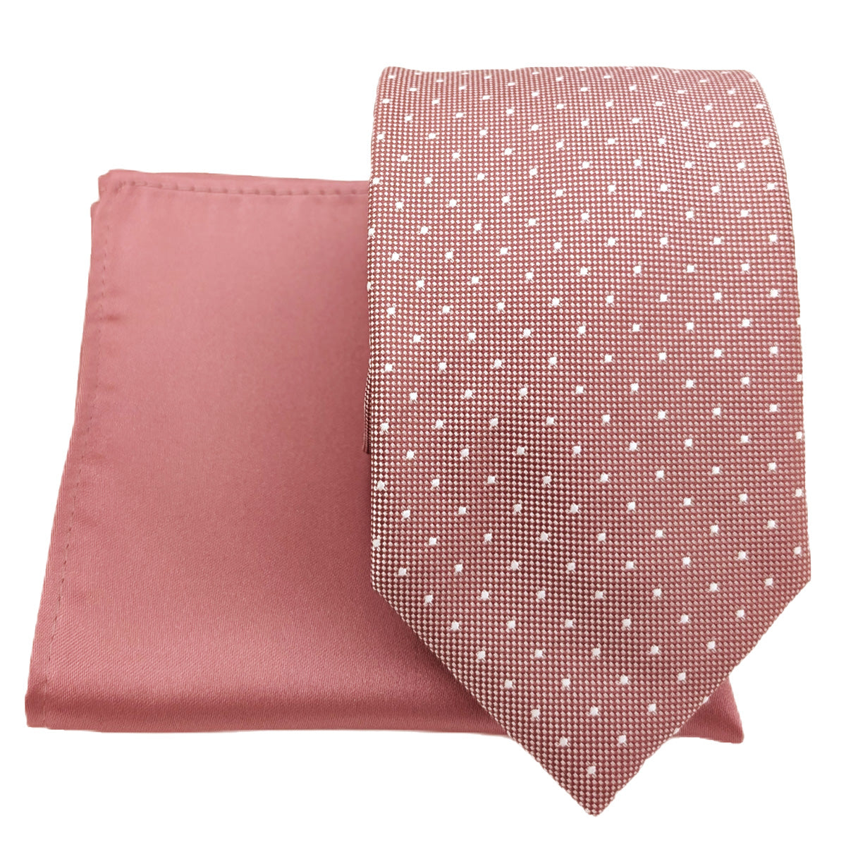 Desert Rose Pin Dots Wedding Swatch