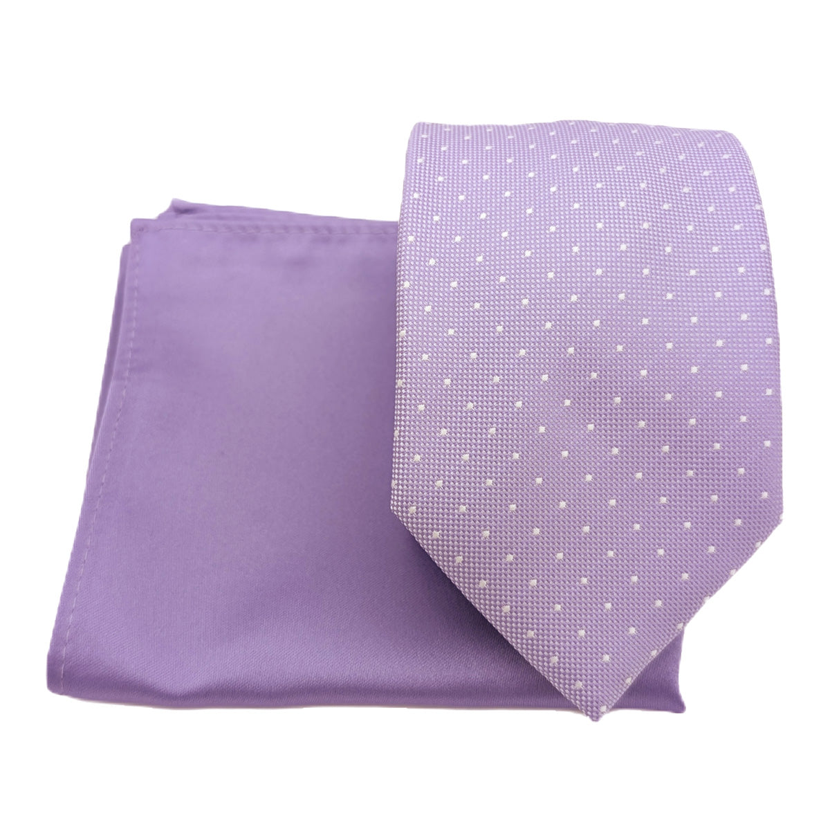 Cool Lilac Pin Dots Wedding Swatch
