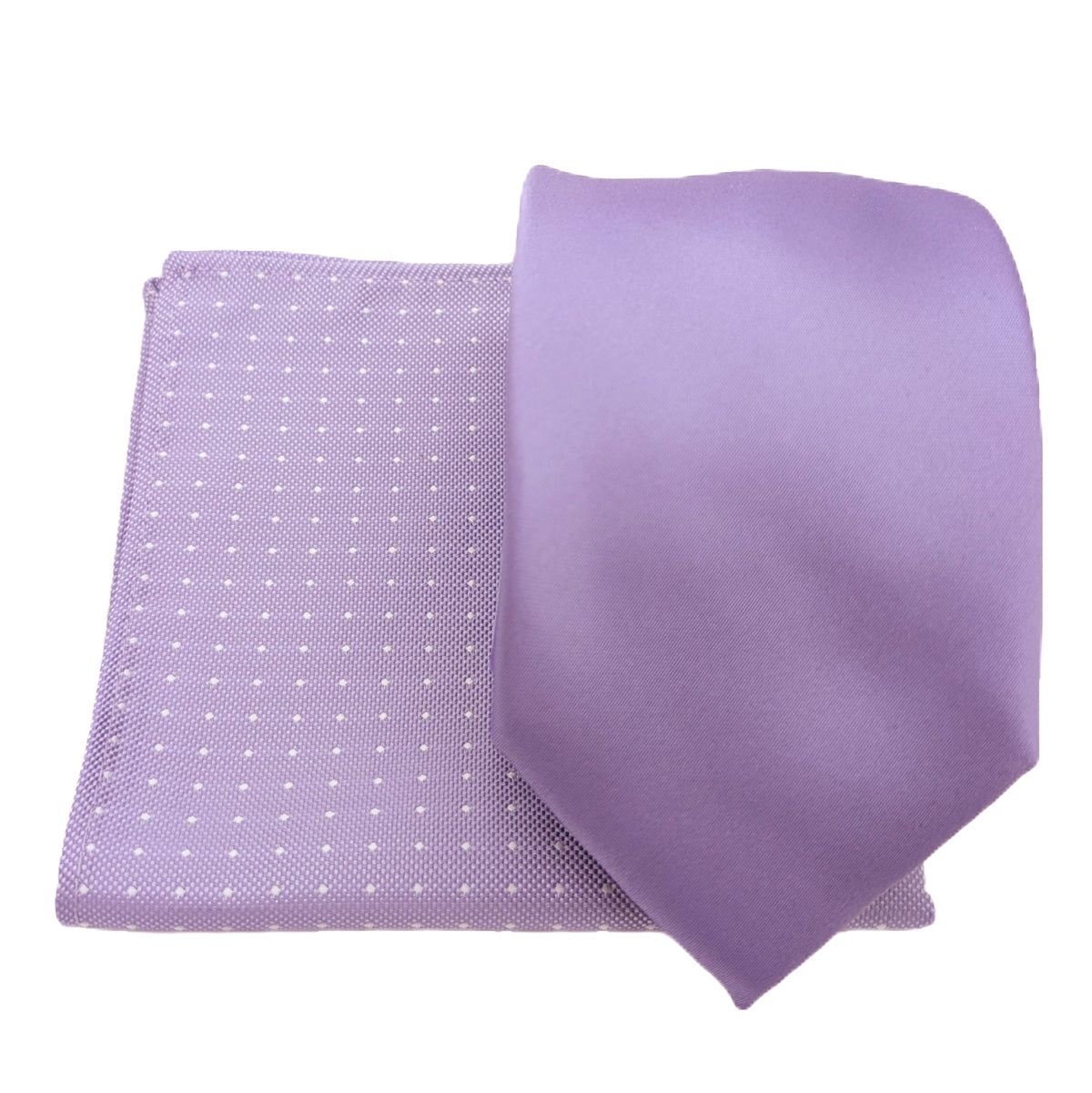 Mix and Match - Purple Patterned & Purple Wedding Tie Set