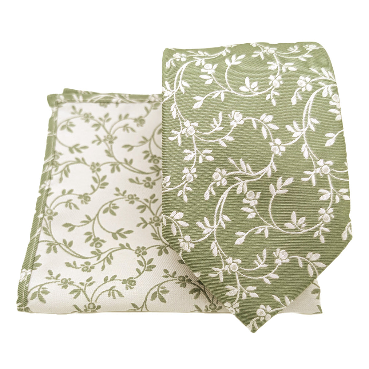 Wild Sage Leaves Wedding Swatch