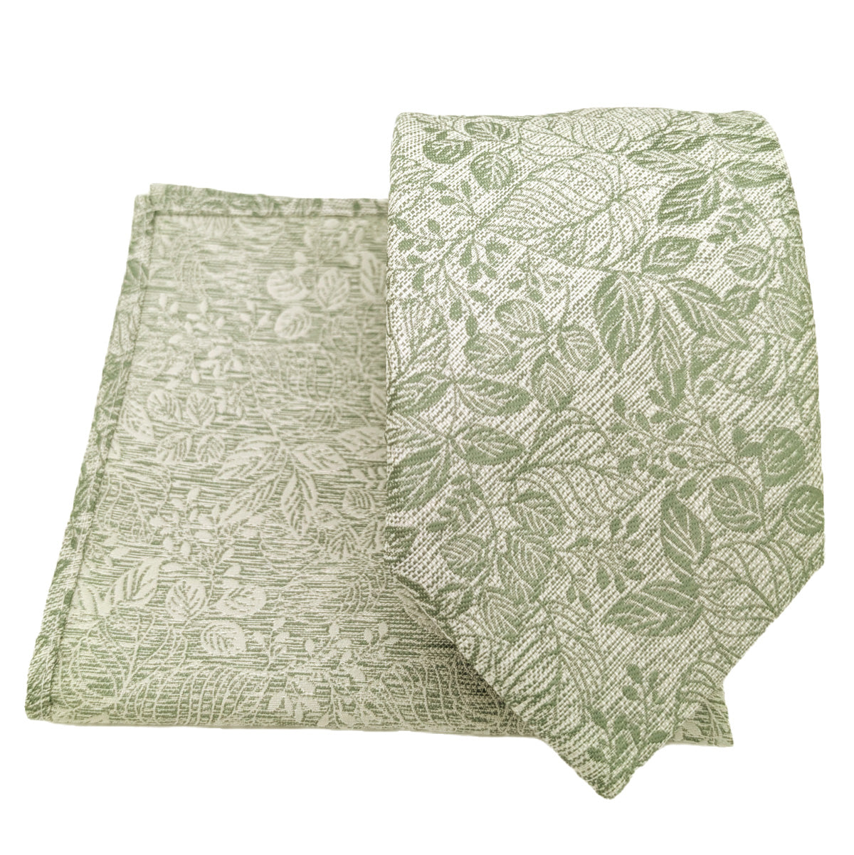 Wild Sage Woodland Leaves Wedding Swatch