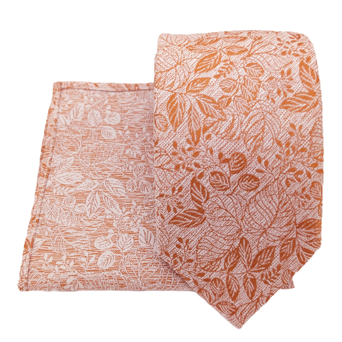 Spice Woodland Leaves Wedding Swatch
