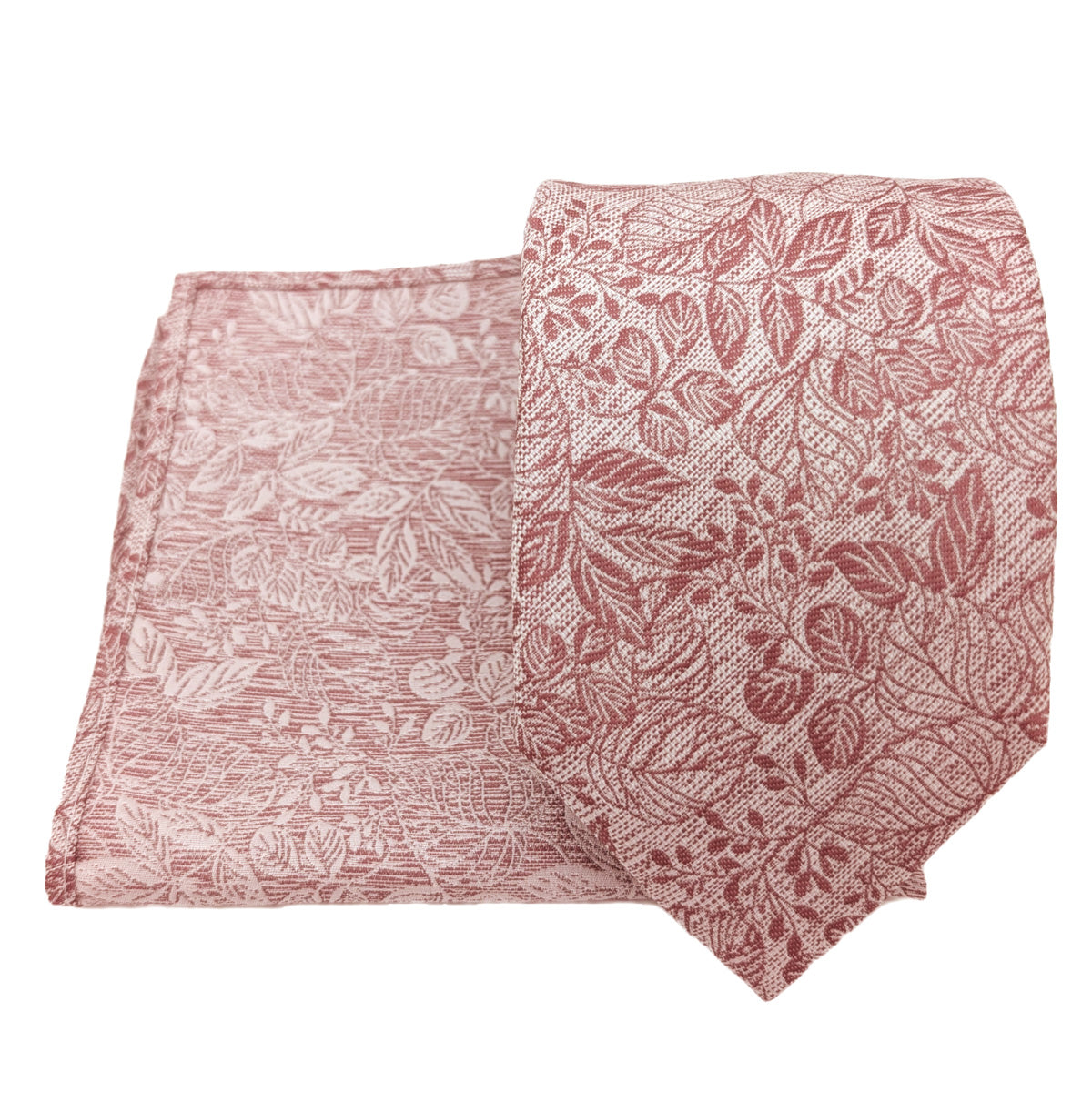 Desert Rose Woodland Leaves Wedding Swatch