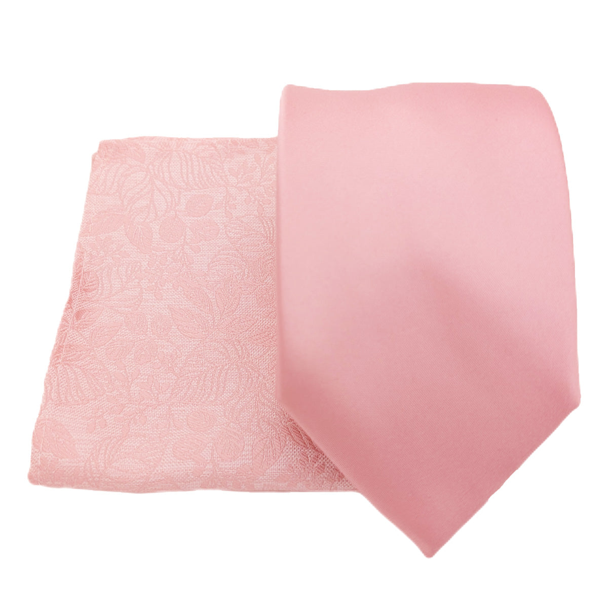Mix and Match - Pink Patterned & Pink Wedding Tie Set