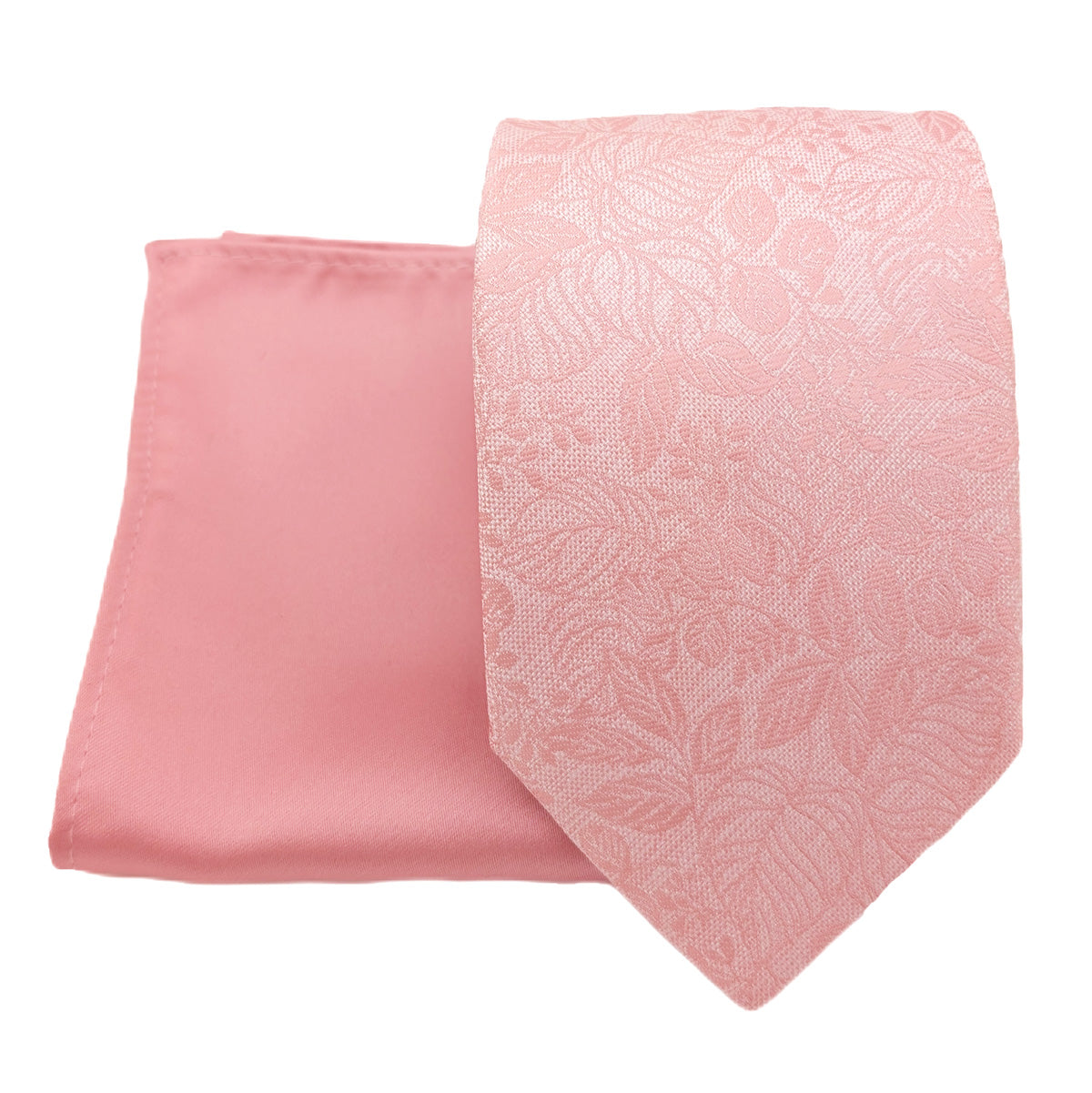 Mix and Match - Pink Patterned & Pink Wedding Tie Set