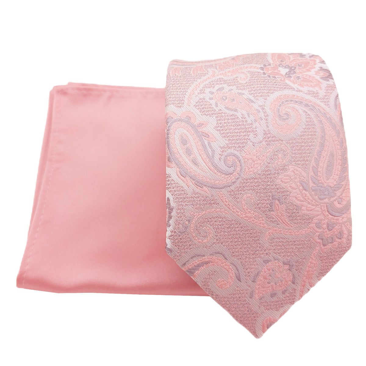 Rose Pink Baroque Paisley Wedding Swatch