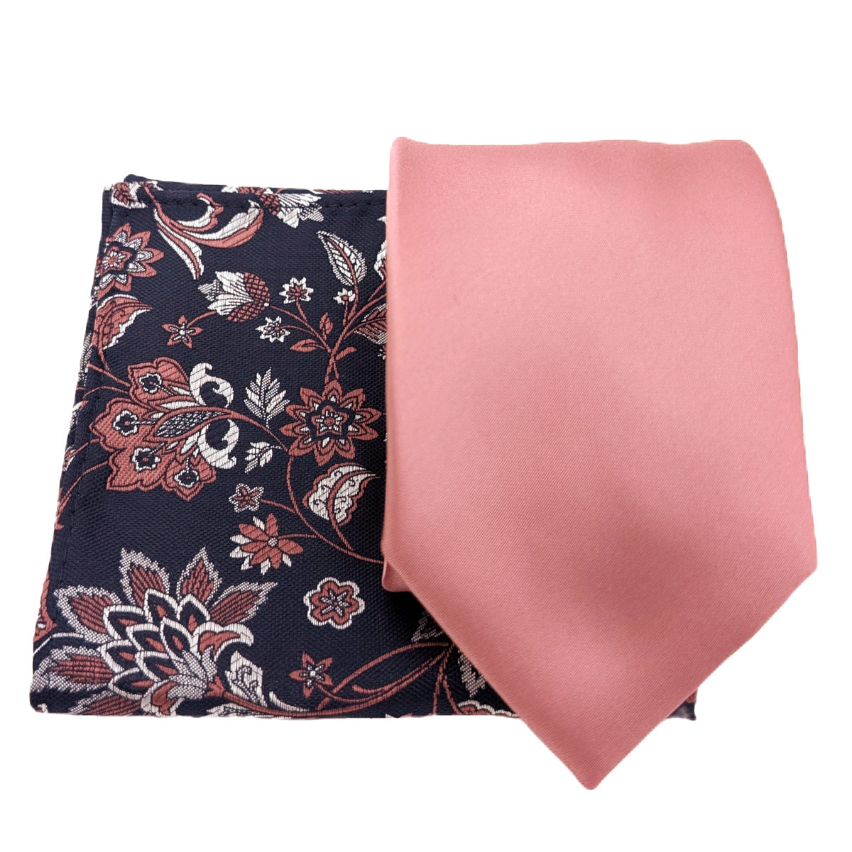 Desert Rose Damask Pocket Square