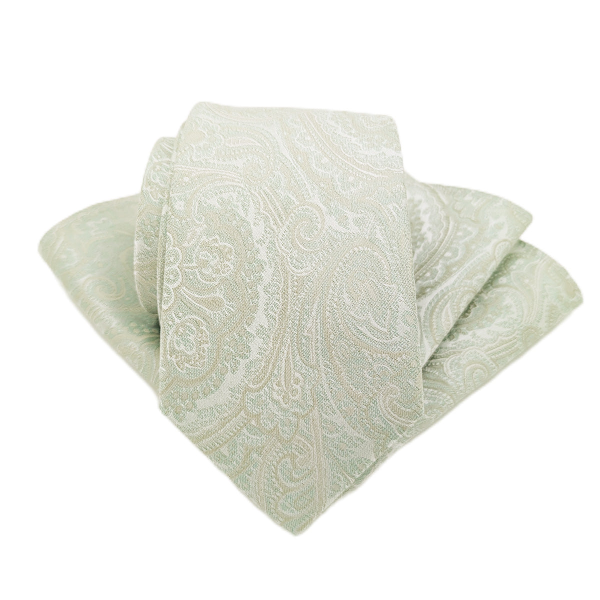 Willow Paisley Silk Pocket Square
