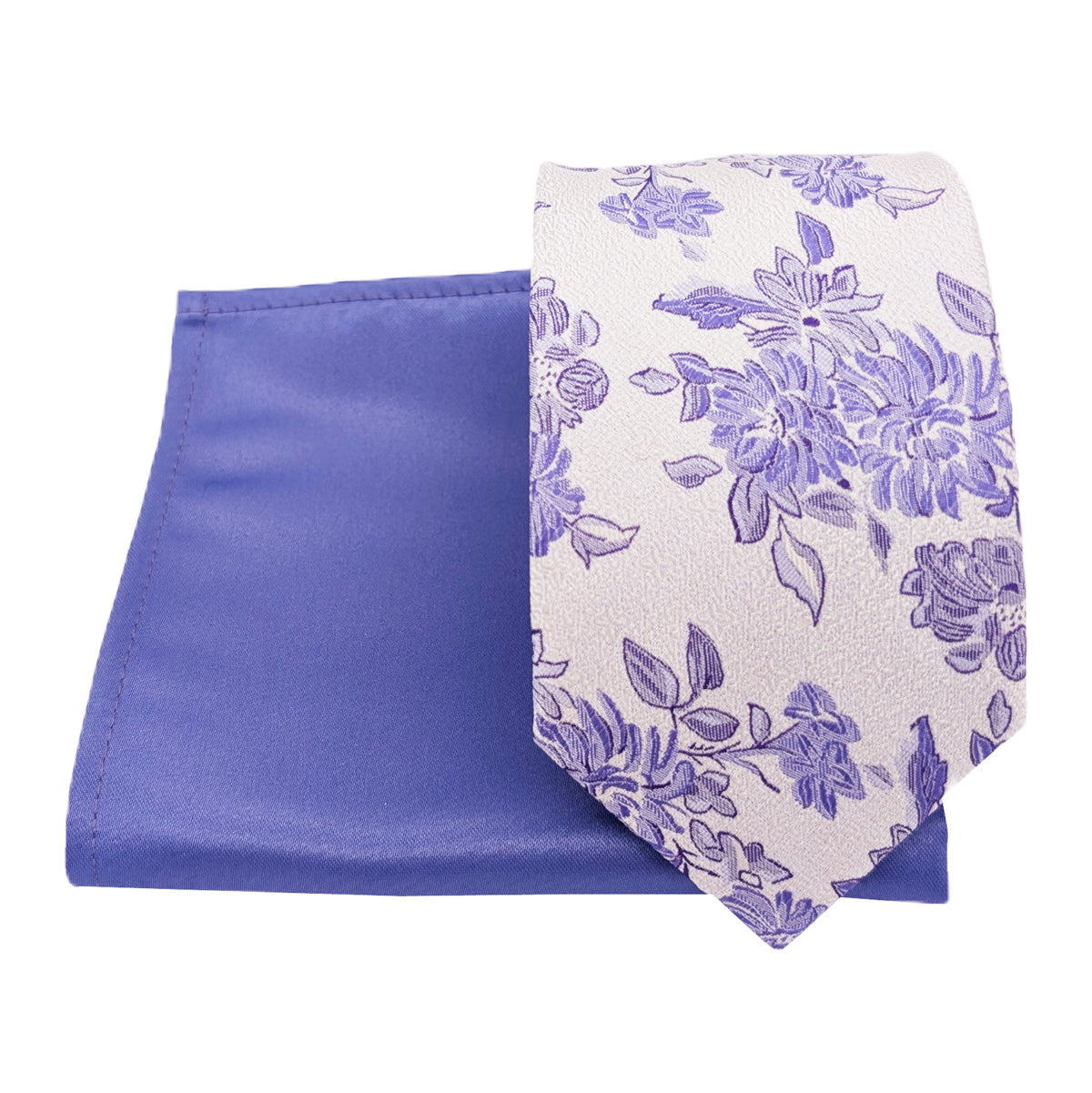 Mix and Match - Purple & Purple Wedding Tie Set