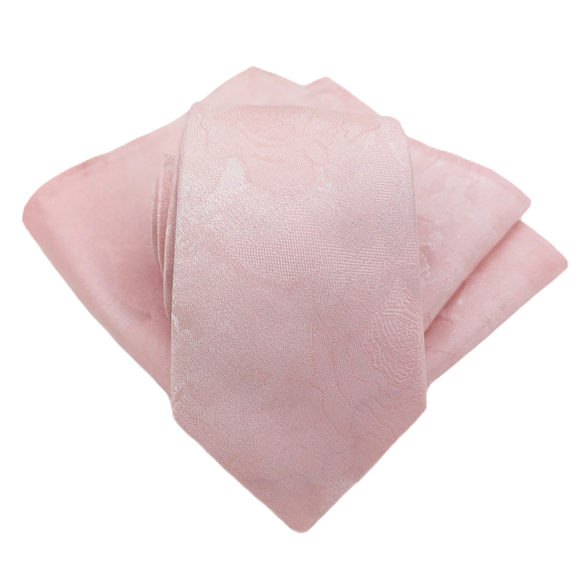 Pink Roses Silk Pocket Square