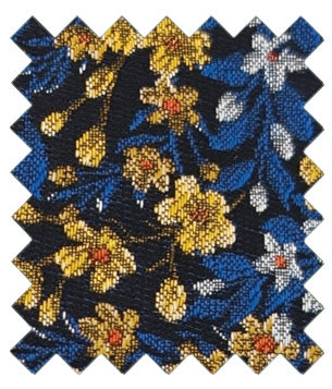 Yellow Hedgerow Wedding Swatch