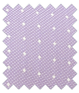 Cool Lilac Pin Dots Wedding Swatch