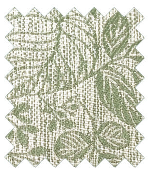 Wild Sage Woodland Leaves Wedding Swatch