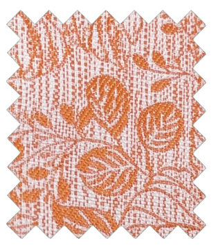 Spice Woodland Leaves Wedding Swatch