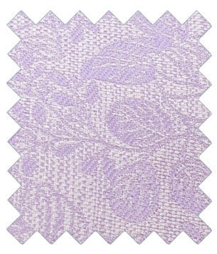 Cool Lilac Woodland Leaves Wedding Swatch