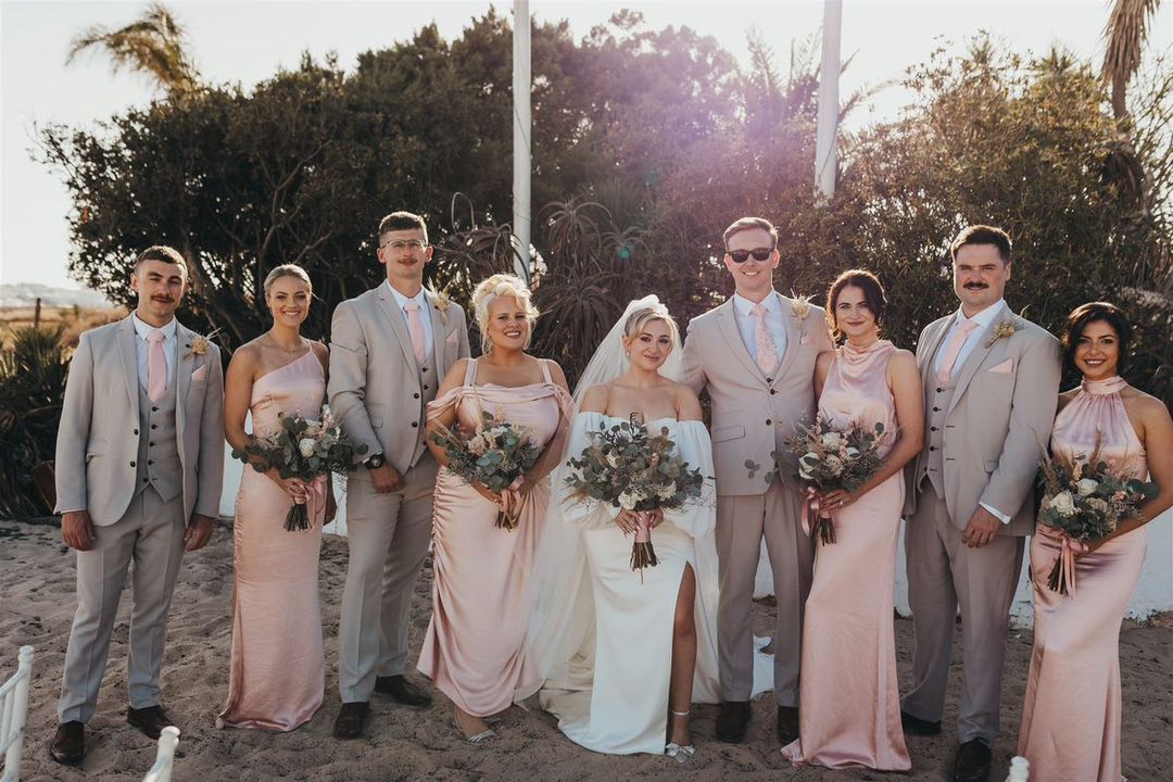 Vintage Rose Wedding Swatch