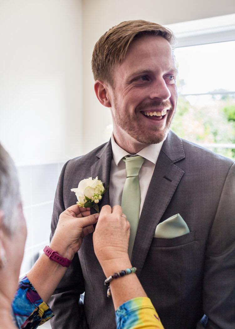 Mint Green Wedding Tie