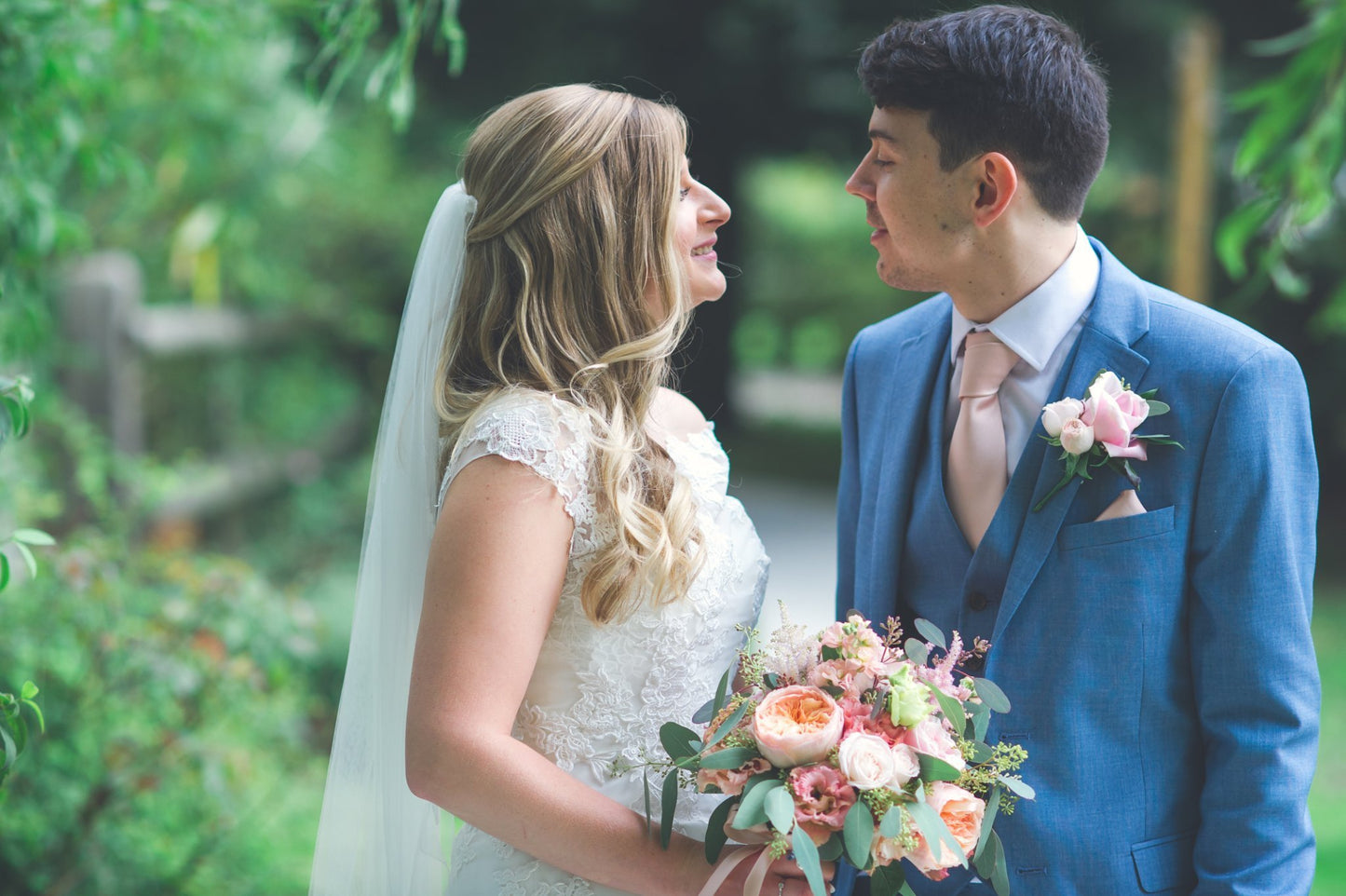 Pale Peach Wedding Tie