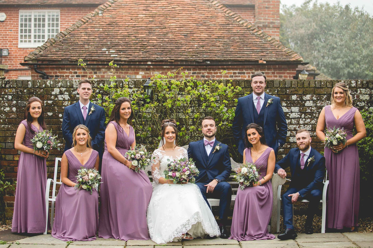 Amethyst Shantung Wedding Tie