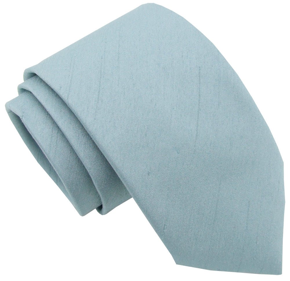 Antique Blue Shantung Wedding Swatch