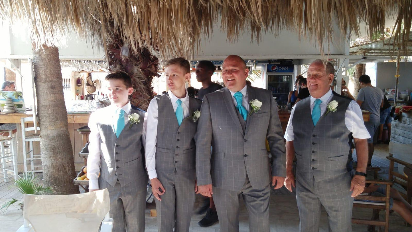 Aqua Wedding Swatch - Swatch - - Swagger & Swoon