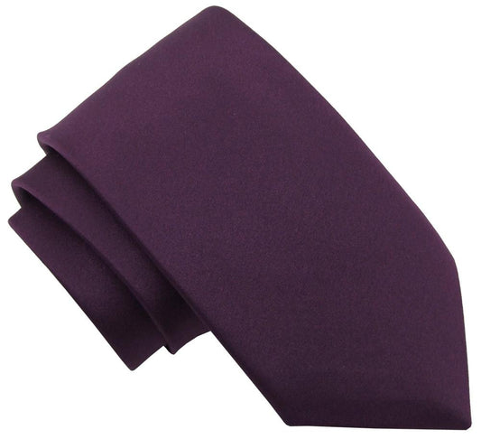 Aubergine Wedding Ties - Wedding Tie - Regular - Swagger & Swoon