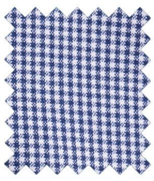 Baresi Blue Houndstooth Suit Swatch - Swatch - - Swagger & Swoon