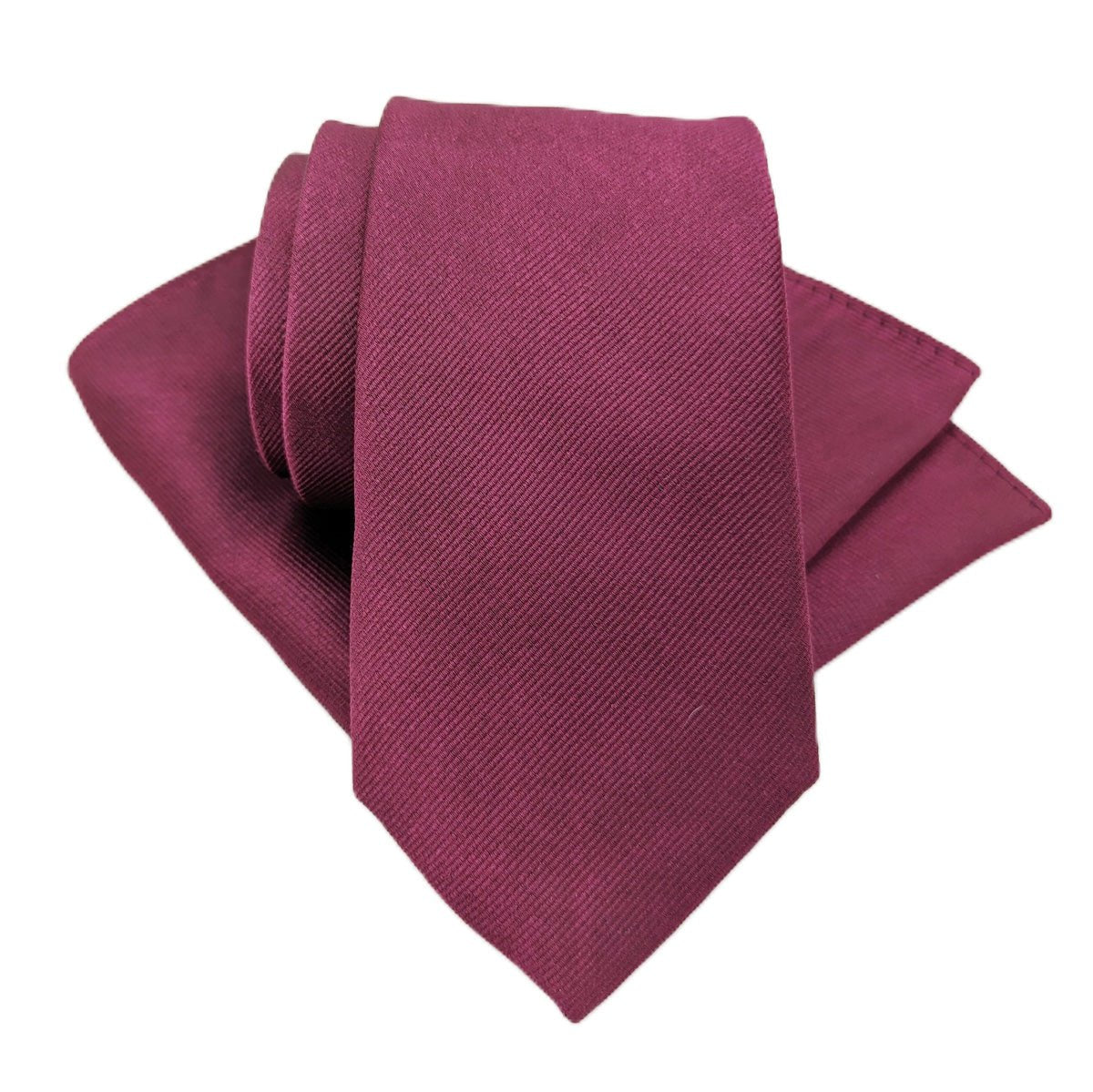 Berry Silk Pocket Square - Wedding Pocket Square - - Swagger & Swoon