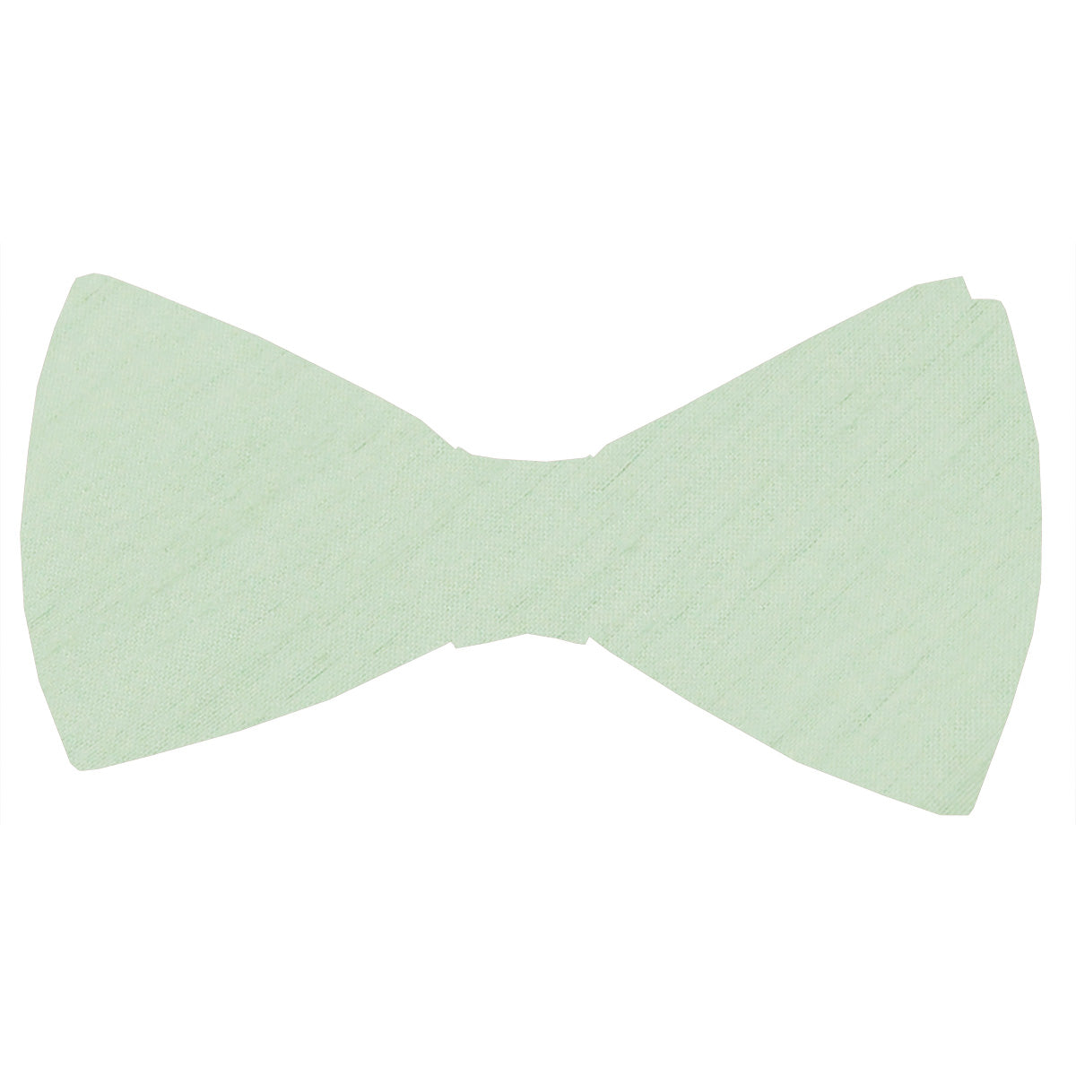 Water Mint Shantung Bow Ties