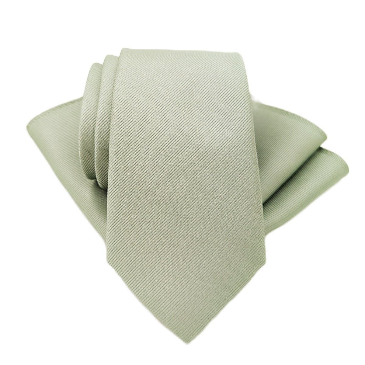 Celadon Silk Pocket Square - Wedding Pocket Square - - Swagger & Swoon