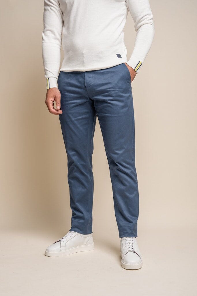Dakota Cobolt Chinos - Chinos - 30S - Swagger & Swoon