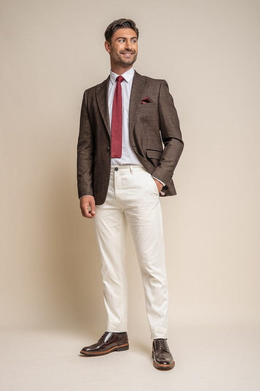 Dakota Ecru Chinos - Chinos - 30S - Swagger & Swoon