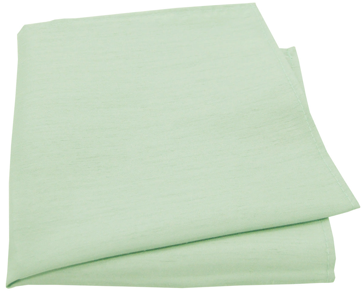 Water Mint Shantung Pocket Square