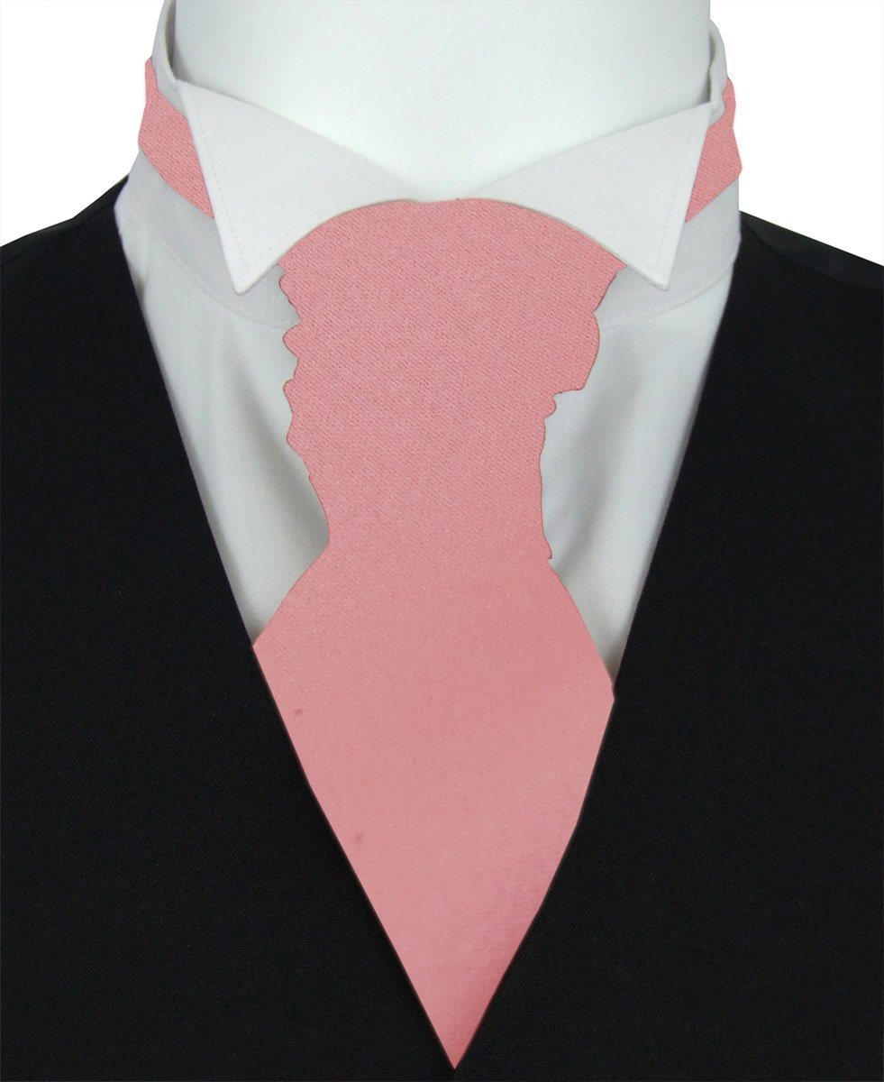 Mid Rose Pre-Tied Wedding Cravat - Wedding