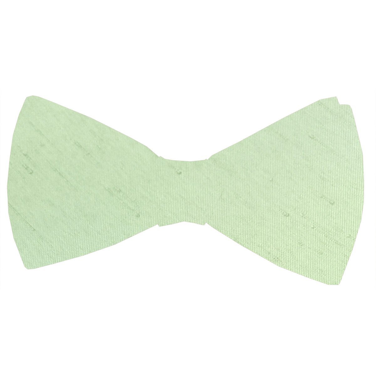 Mint Shantung Bow Tie - Wedding