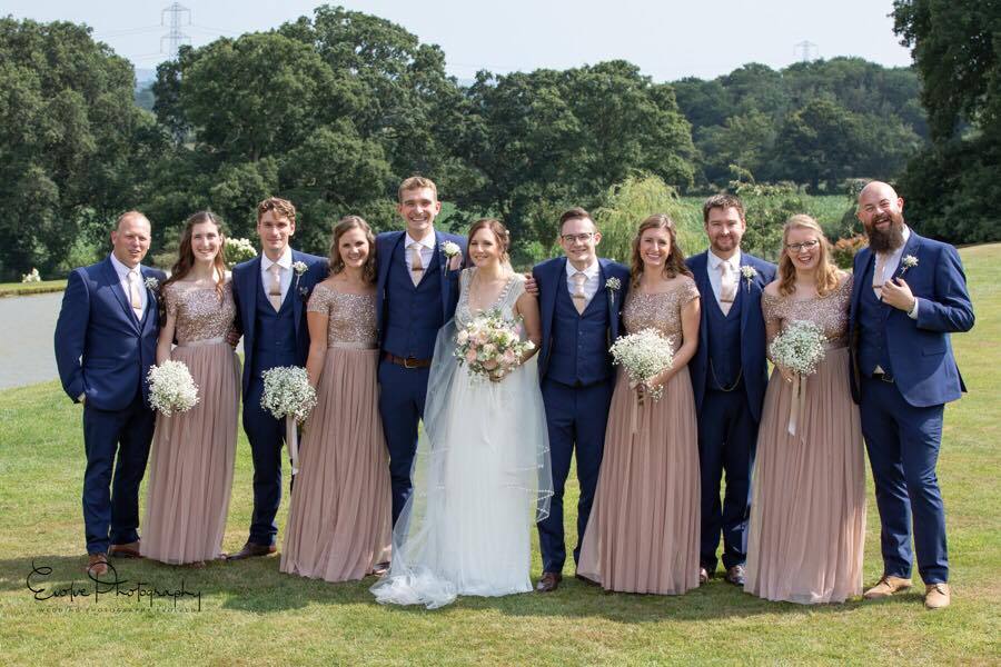 Nude Wedding Tie - Wedding