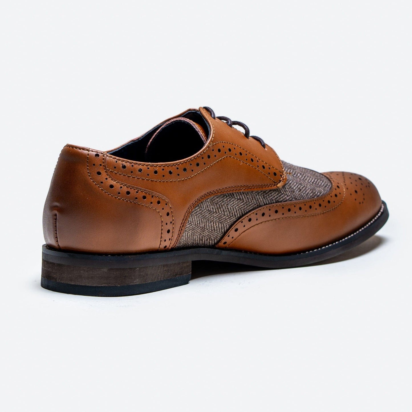 Oliver Tan Tweed Shoes - Shoes - - THREADPEPPER