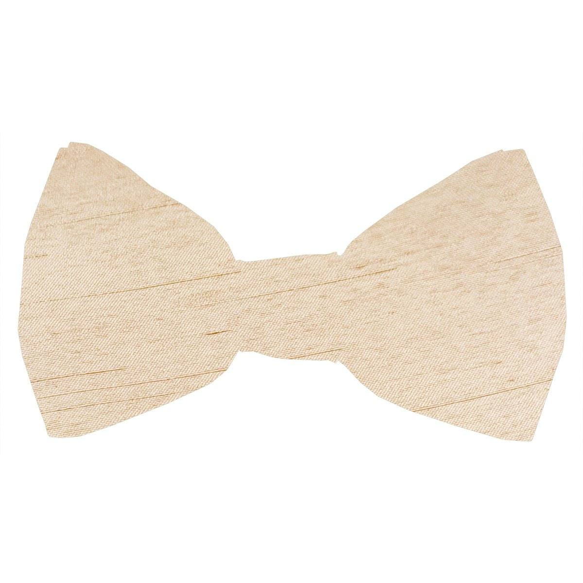 Parchment Shantung Boys Bow Tie - Wedding