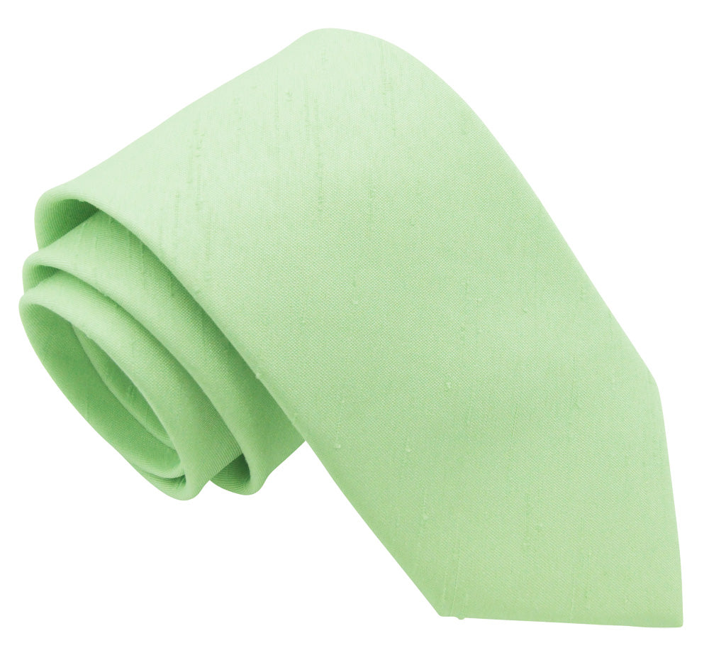 Mint Shantung Wedding Swatch