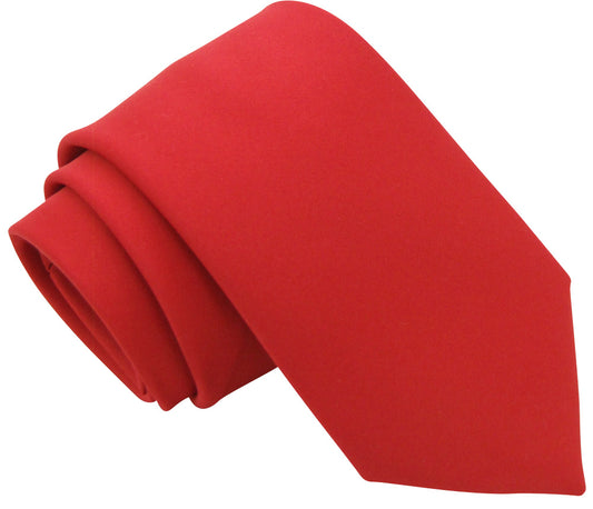 Flame Red Wedding Tie