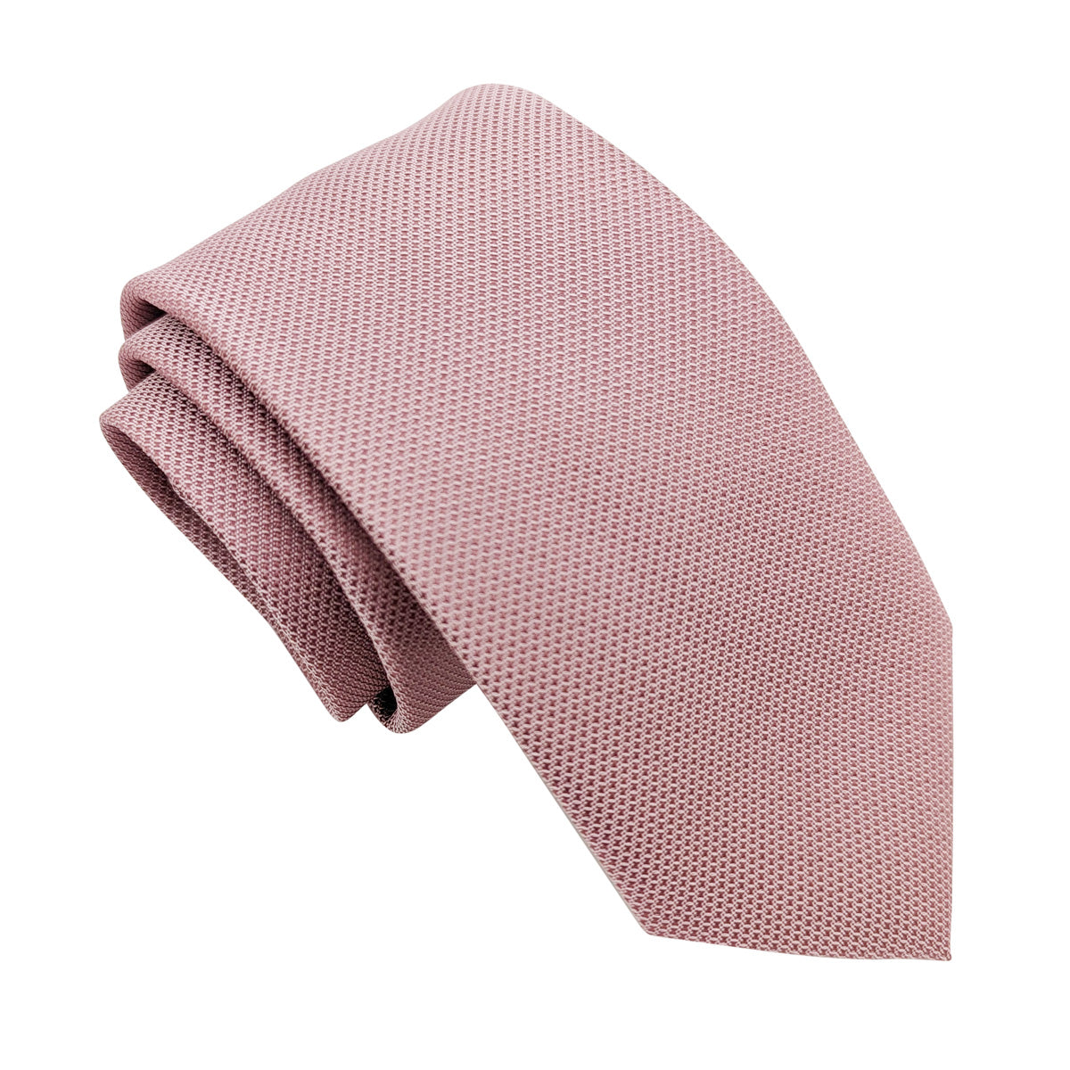 Mid Rose Textured Wedding Tie