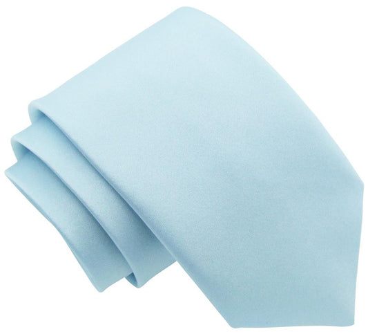 Powder Blue Boys Tie - Childrenswear