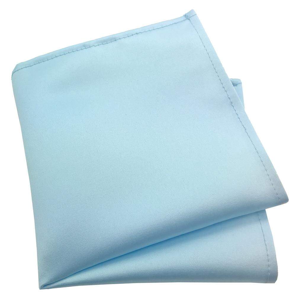 Powder Blue Pocket Square - Wedding