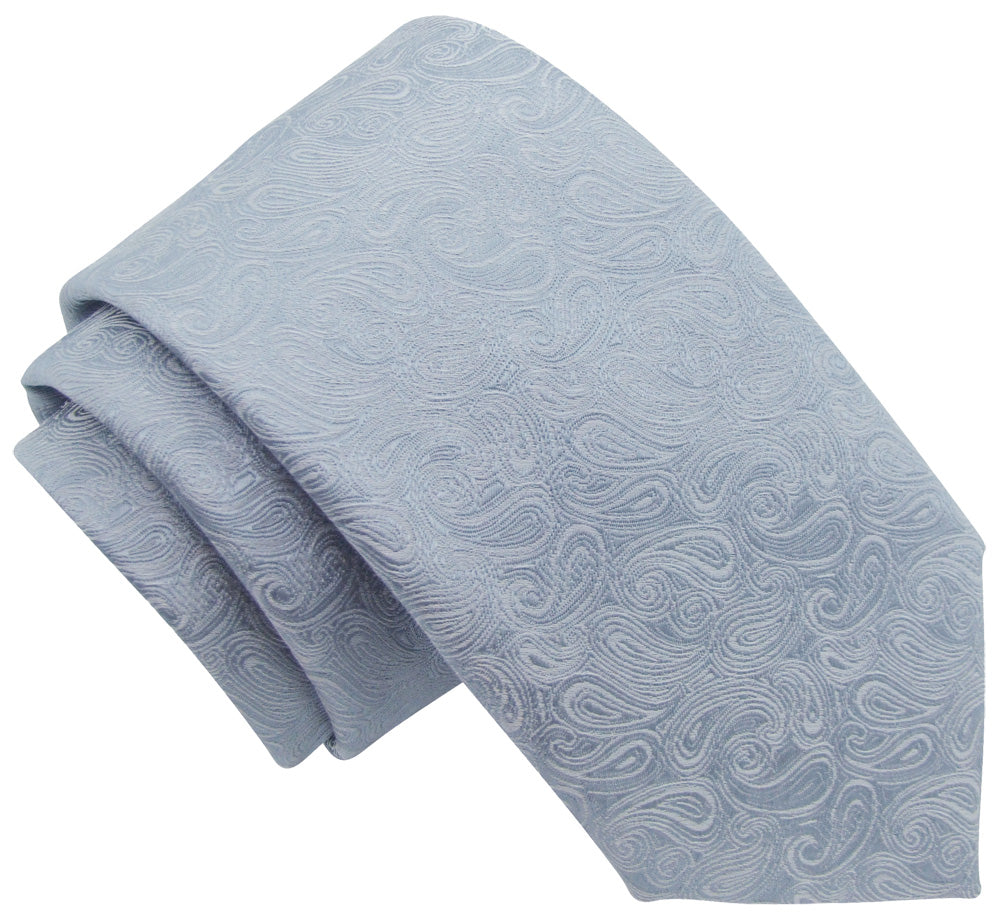 Silver Paisley Wedding Swatch