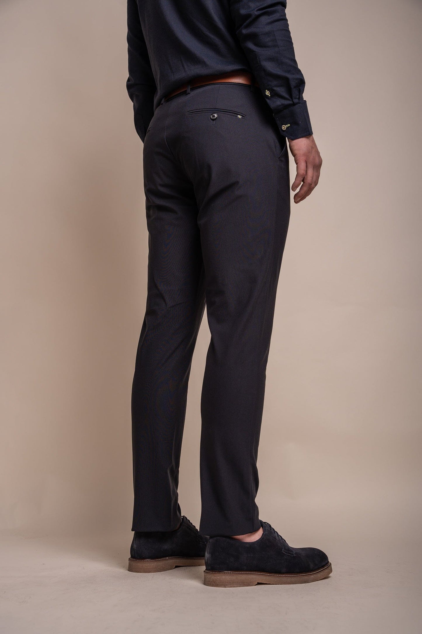 Reed Navy Trousers - Trousers - - THREADPEPPER