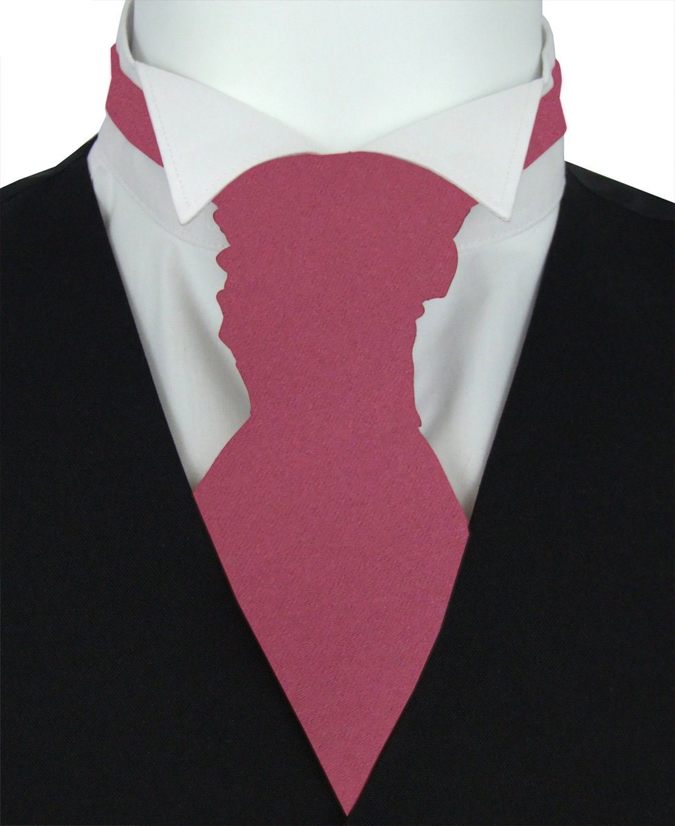 Rhubarb Pre-Tied Wedding Cravat - Wedding